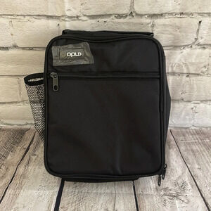 New!! Black insulated lunch bag